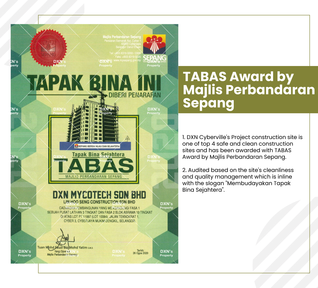 TABAS Award by Majlis Perbandaran Sepang