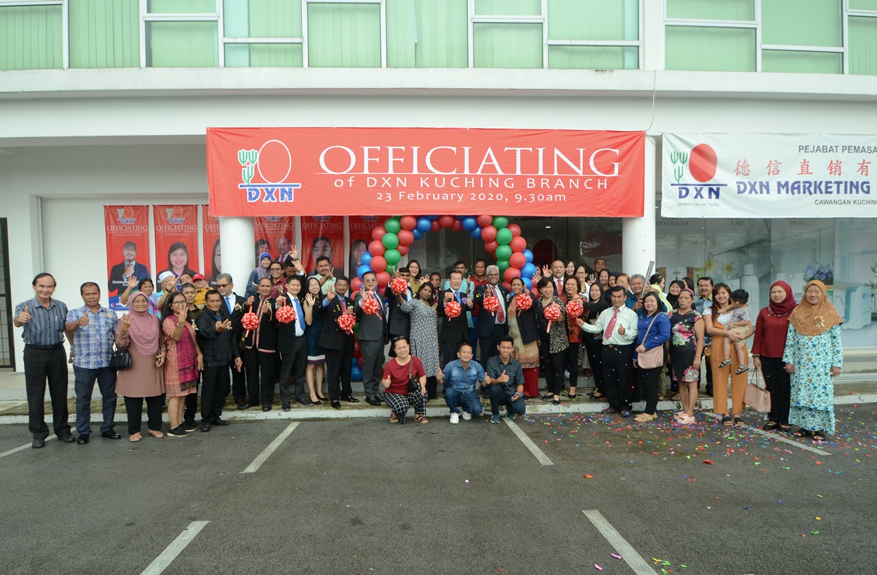 Opening Ceremony of the new DXN Kuching Branch, 23 February 2020
